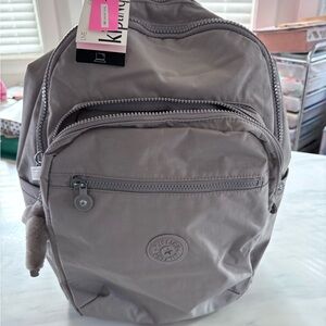 NWT Kipling gray Backpack